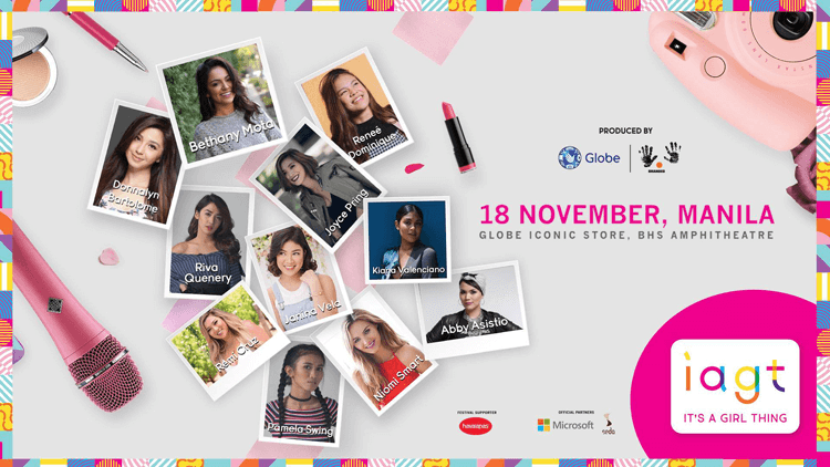 Get VIP and Meet & Greet access to It’s A Girl Thing with Globe!