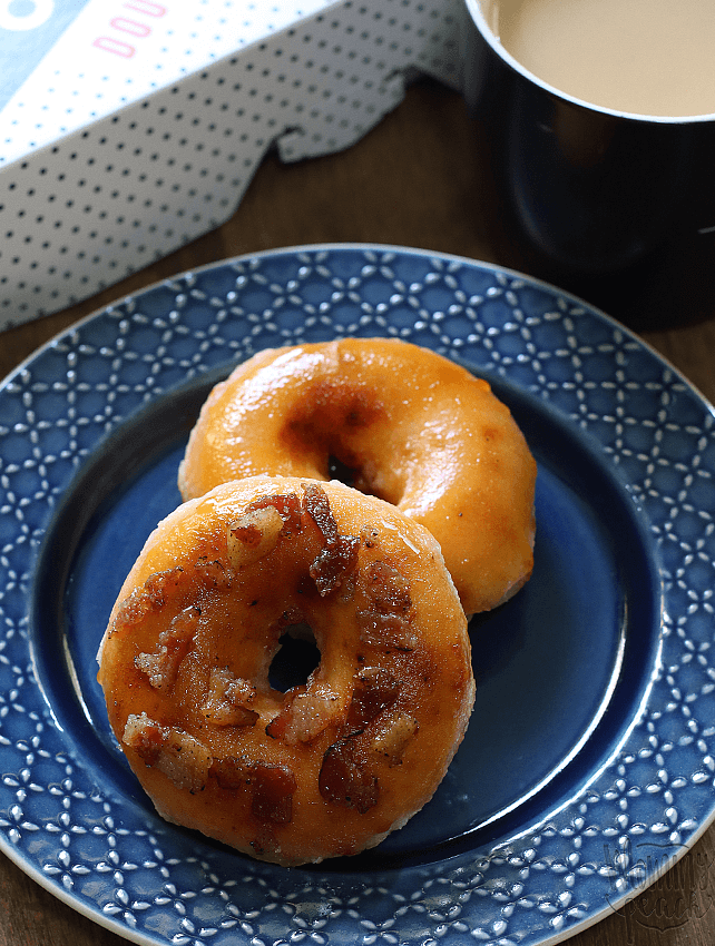 Krispy Kreme Bacon and Cheese Doughnut