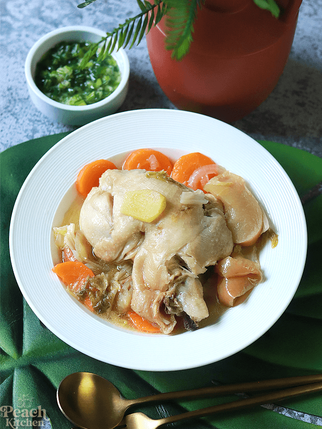 Waterless Chicken Soup